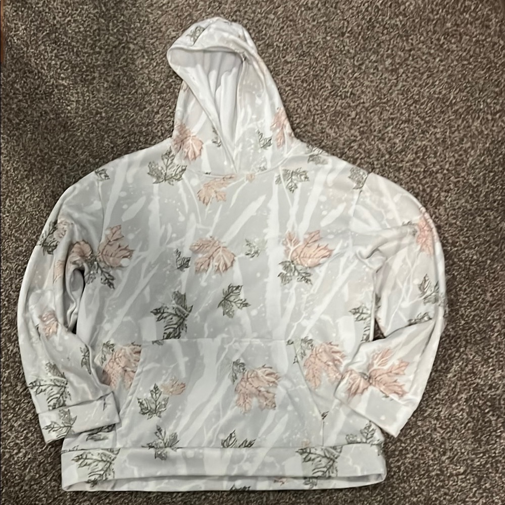 Camo Patterned Hoodie